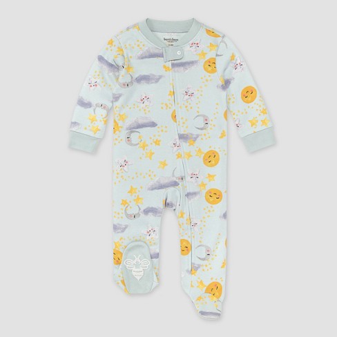 Burt's Bees Baby® Boys' Moon Dreams Sleep N' Play - Light Blue