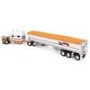 First Gear DCP 1/64 Peterbilt 389 Mid Roof Sleeper with Wilson Pacesetter 50ft Tri-Axle Grain Trailer, Tri-State Commodities 60-2024 - 4 of 4