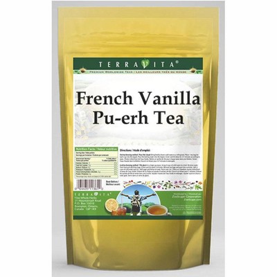 TerraVita French Vanilla Pu-erh Tea (50 tea bags, ZIN: 531731, 3-Pack)