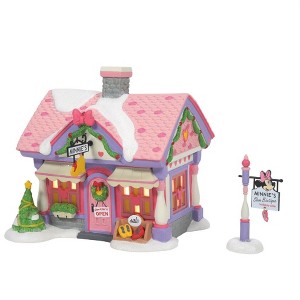 Department 56 Set of 2 Department 56 Disney Christmas Lighted Minnie's Shoe Boutique #6010494 - 1 of 3