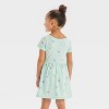 Toddler Girls' St. Patrick's Day Short Sleeve Dress - Cat & Jack™ - 2 of 3