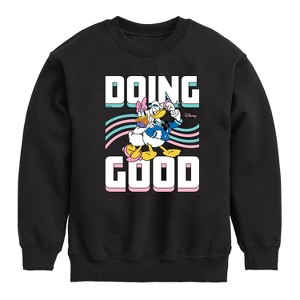 Boys' - Disney - Mickey & Friends Graphic Long Sleeve Fleece Sweatshirt - 1 of 4