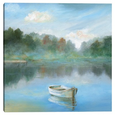 35" x 35" Tranquil Morning by Nan Unframed Wall Canvas - Masterpiece Art Gallery