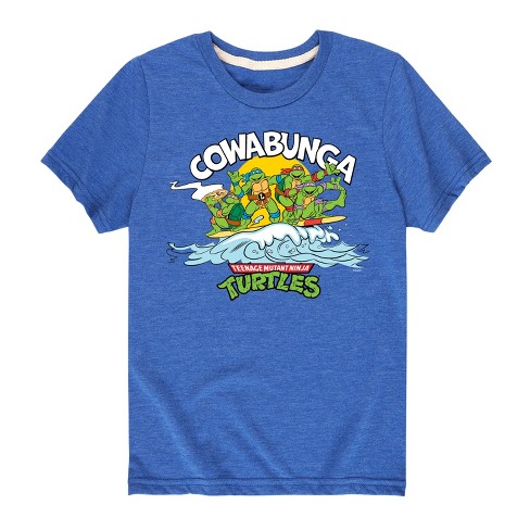 Boys' - Teenage Mutant Ninja Turtles - Cowabunga Surf Wave Short Sleeve Graphic T-Shirt - image 1 of 4