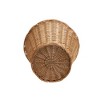Household Essentials Willow Wicker Waste Basket Medium Natural - 4 of 4