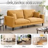 SKRAN Couch for Living Room, 74" High Resilience Sofa Couch, Corduroy 3 Seater Comfy Couch for Small Spaces, Apartment, Bedroom - 4 of 4