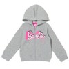 Barbie Girls Fleece Hoodie Graphic T-Shirt and Leggings 3 Piece Outfit Set  - 3 of 4