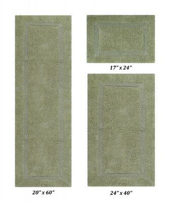 Better Trends Lux Reversible Bath Rug 100 Cotton 3 Piece Set 17 X   GUEST 8b62a9f9 89cb 4f08 824d 96079406f326