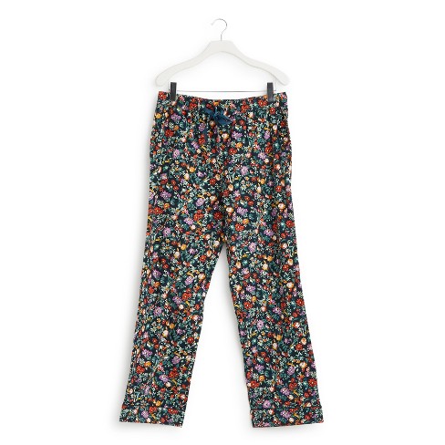 Vera Bradley Women's Knit Cotton/spandex Pajama Pants Fresh-cut Floral  Critters : Target