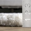 Nuloom Faux Sheepskin Animal Shaped 4x6 Shag Indoor Area Rug for Living Room Bedroom Dining Room Nursery, Natural - 3 of 4