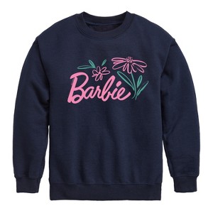 Boys' - Barbie - Easter Graphic Long Sleeve Fleece Sweatshirt - 1 of 4