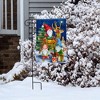 Happy Holiday Gnomes Christmas Garden Flag 18" x 12.5" Briarwood Lane - image 4 of 4