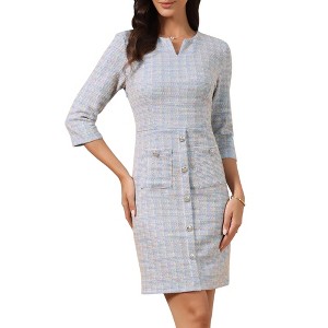 a line shift mini dress THE SHIFT DRESS in White Honeycomb Pique COTTON White Honeycomb Pique / 2022SP441 WHP / 0