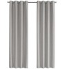 PAGED Set of 2 Micro Suede/Velvet Curtain Panel,Room Darkening,Window Curtain Panel with Grommet Top,Curtains for Living Room, Bedroom - 2 of 4