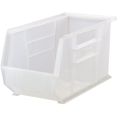 Quantum Storage Systems Bin, Stacking Or Hanging, 8-1/4"W X 18"D X 9"H