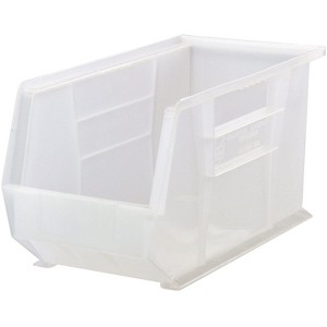 Quantum Storage Systems Bin, Stacking Or Hanging, 8-1/4"W X 18"D X 9"H - 1 of 2