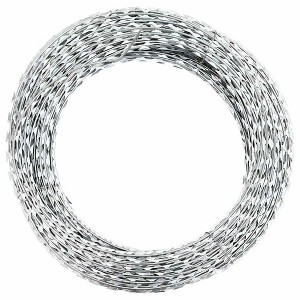 vidaXL BTO-22 Concertina NATO Razor Wire Galvanized Steel 492' - 1 of 4