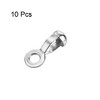 Unique Bargains 304 Stainless Steel Pull Loop Crimp Ball Chain Connectors - 3 of 4
