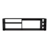 63" Particle Board TV Stand with 4 Open Shelves, Melamine Finish and Fits TVs up to 70 Inches for Living Room - 3 of 4