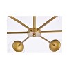 Elegant Lighting Briggs 30 inch pendant in brass with clear shade - 4 of 4