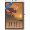 Trends International Star Wars: Jakku - Visit Jakku by Russell Walks 23 Framed Wall Poster Prints - 3 of 4