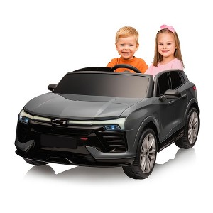 24V 2-Seater Licensed Chevrolet Blazer Electric Ride-On Car for Kids ¨C SUV Battery Powered Toy Car for Ages 3-8 - 1 of 4
