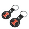 NCAA Big Ten Universities Insignia Black Airtag Holder 2-Pack - 2 of 4