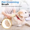 SereneLife SLBBBR300 Double-Sided Pet Grooming Brush, Skin-Friendly Pin Brush & Bristle Comb for Dogs, Cats, and Other Furry Pets - 2 of 4
