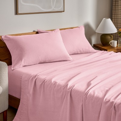 100% Cotton Flannel Sheet Set by Bare Home