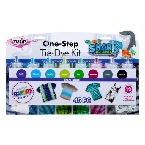 Tulip 45pc One-Step Tie-Dye 8 Color Kit - Shark Island - image 1 of 4
