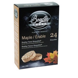 Bradley Smoker All Natural Maple All Natural Wood Bisquettes 24 pk - 1 of 1