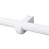 6FT 1-3/8 in. dia. Lumi Home Furnishings Mix and Match Wood Single Rod (1-piece) White - 2 of 4