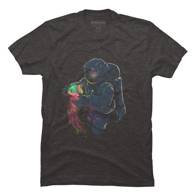 Men's Design By Humans JellySpace By angoes T-Shirt