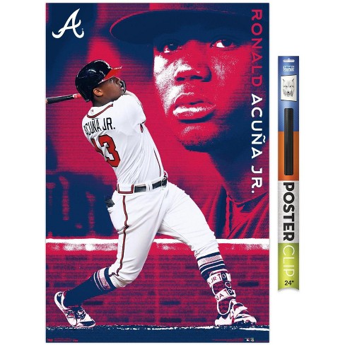 Trends International Mlb Atlanta Braves - Ronald Acuña Jr 19 Unframed Wall  Poster Prints : Target