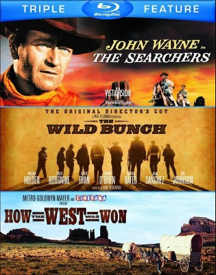 The Searchers/The Wild Bunch/How the West Was Won (Blu-ray)