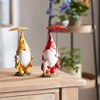 Melrose Umbrella Garden Gnome Figurine (Set of 4) - 3 of 4