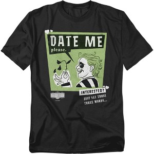 Men's Beetlejuice Beetlejuice Date Me T-Shirt - 1 of 4
