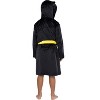 DC Comics Kids Superhero Plush Fleece Hooded Costume Robe - 4 of 4