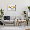 Stupell Industries Sunshine is my Favorite Color Floating Frame Canvas Art, Gray, 31" x 25" - 3 of 4