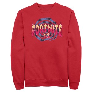 Mens Fortnite Dynamo Spiral Sweatshirt - 1 of 4