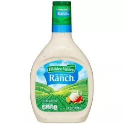 Hidden Valley Original Ranch Salad Dressing & Topping - Gluten Free - 24fl oz