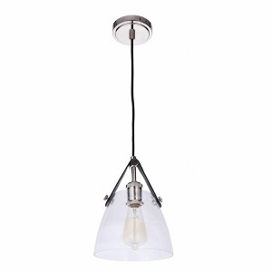 Craftmade Lighting Hagen 1 - Light Pendant in  Polished Nickel - 1 of 2