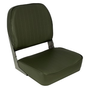 Springfield Marine Economy Folding Seat - Green Boat Equipment 1040622 - 1 of 1