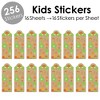 Big Dot of Happiness Pumpkin Patch - Fall, Halloween or Thanksgiving Party Favor Kids Stickers - 16 Sheets - 256 Stickers - 2 of 4