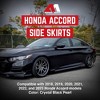 AMERICAN MODIFIED Stylish Side Skirts Fit for 2018 to 2023 Honda Accord, Black - 2 of 4
