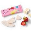 Banana Strawberry Teething Wafers Baby Snacks - 1.76oz/12pk - Good & Gather™ - 2 of 4