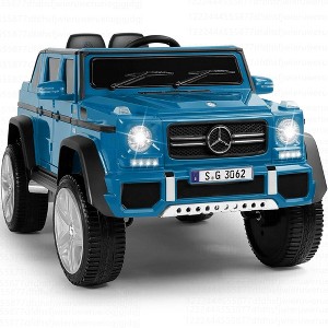 Costway Mercedes Benz 12V Electric Kids Ride On Car  RC Remote Control W/Trunk - 1 of 4