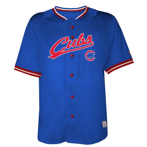 Mlb Chicago Cubs Men s Button Down Jersey Target