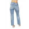 Women's Rigid Magic Destroyed Straight Leg Jean - Judy Blue - 3 of 4
