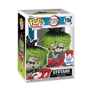 Funko POP! Anime Demon Slayer Gyutaro Blood Attack Exclusive #1754! - 1 of 4